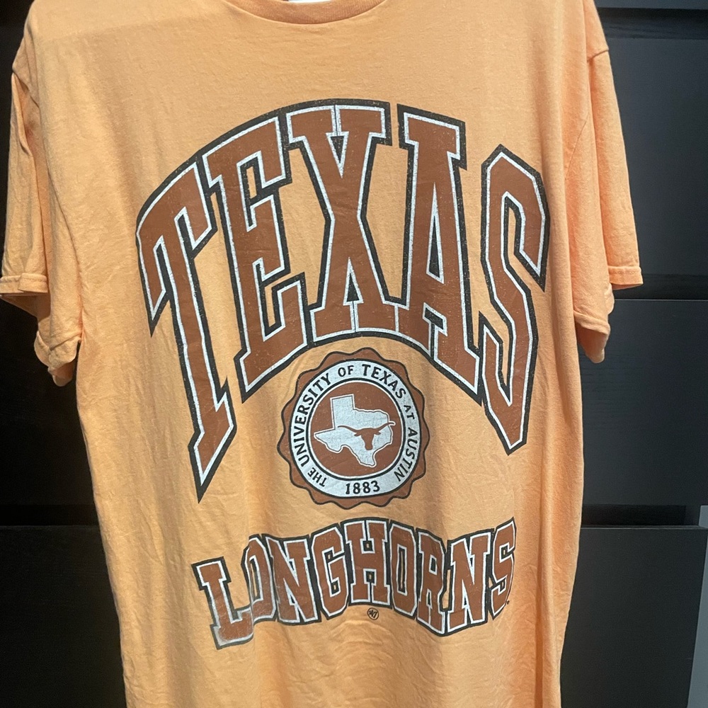 Texas Longhorns Orange Short Sleeve Tee